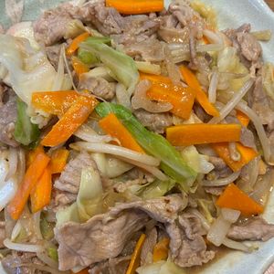 くだもの大好き🧡の作ってみた!投稿(【人気食堂の肉野菜炒め】ざっと炒めるだけでガツンと旨い！)