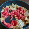 エリンギと牛こまの甘辛ガリバタ炒めの工程4