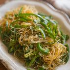 ピーマンの春雨炒め【バターでコク旨！パパっと副菜】
