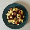 材料ふたつで副菜！《さつまいもと干しぶどうの塩レモンサラダ》の工程4