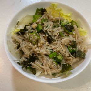 めしじまの作ってみた!投稿(レンジで3分！【オクラとえのきのおかかぽん酢和え】腸活にも◎)