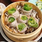 【レタスの豚バラ巻き蒸篭蒸し】ジューシー＆シャキシャキ！