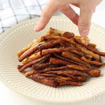 サクサクやみつき【ごぼうのから揚げ】