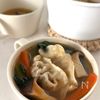 【ピリ辛ぎょうざスープ】冷凍ぎょうざで時短♪の工程4