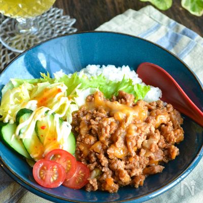 10分で夏休みごはん♪子供喜ぶチーズタコライス