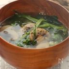 にんにく風味の洋風みそ汁