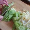 ガッツリおかず♡鶏もも肉とキャベツのバター醤油炒めの下準備