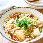 5分で完成！【豆腐の和風きのこあんかけ】腸活にも◎