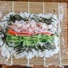 【生魚不使用】子供も食べやすい!きざみのりの恵方巻の工程2