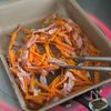 作り置きやお弁当に♩【にんじんとベーコンのうま塩炒め】の工程2