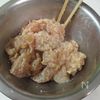 お肉しっとり【ささみ筍ピーマンの白だし炒め】お弁当にも♪の工程2