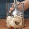 柿の豆腐クリームソースの工程1