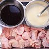 行列の定食屋さんの🍚ぷりぷりマヨ漬け♪鶏のマヨ照り焼き🤩の工程1