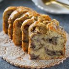 旨♡バナナたっぷり♡『完熟バナナケーキ』簡単混ぜて焼くだけ♪