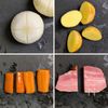 春野菜の黄金スープカレー│玉ねぎ丸ごと1個！春野菜の旨味凝縮の工程1