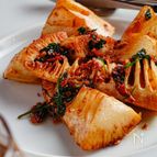 筍のアレンジ料理【たけのこステーキペペロン風】