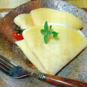 チョロリスの作ってみた!投稿(《フランスママンの味》基本のクレープ)