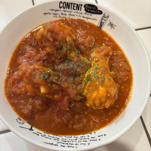 mi-koの作ってみた!投稿(【手羽元のトマトバターカレー煮 】簡単♪こく旨濃厚♪本格派☆)