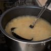 【ラーメン風】味噌コーンバター雑炊の工程2