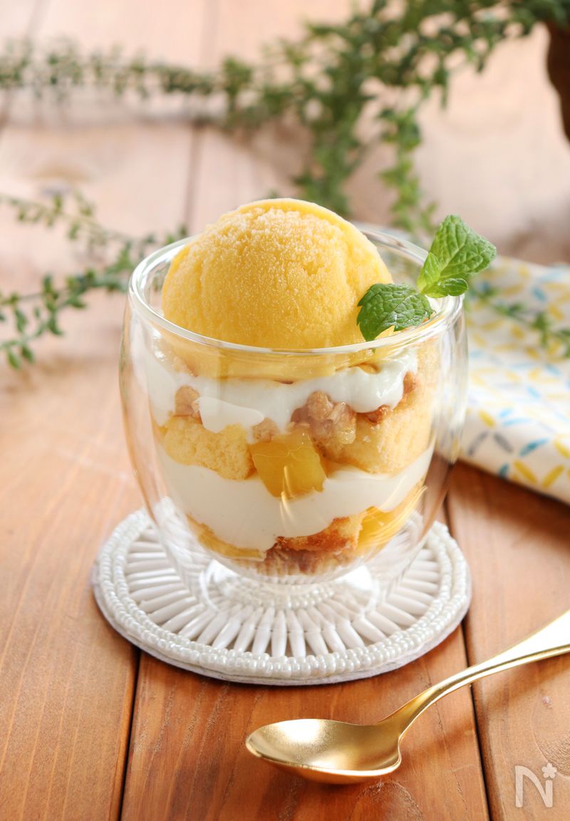 亜麻仁とヨーグルトのパフェ レシピ