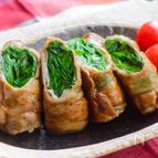 たっぷりニラ肉巻き