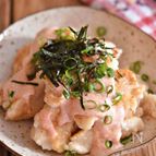 鶏むね肉の明太マヨソース