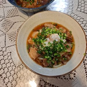 フェビアンの作ってみた!投稿(【男子大満足♡︎冷ぶっかけ温玉肉うどん】ランチに♪)