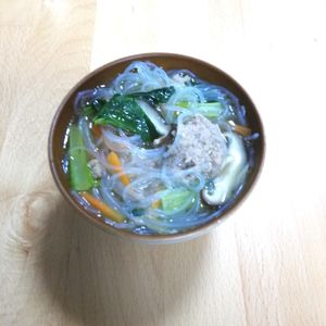 ゆいの作ってみた!投稿(【肉団子の春雨スープ】肉団子&春雨で食べ応え◎絶品スープ♡)