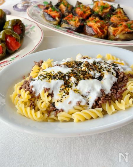 新感覚！トルコのヨーグルトソースのパスタ「マントゥ風パスタ」