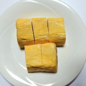 ふうかの作ってみた!投稿(我が家の黄金比♩じゅわっと卵焼き)