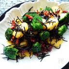 ひじきのバルサミコ煮と野菜のソテー