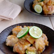 カリッと香ばし♡鶏肉のすだちみぞれ煮～すだち香る爽やかな味～