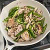 【豚こまときのこのオイマヨポン炒め】コクうま！ご飯がすすむ！の工程3
