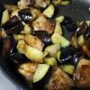 ナスと鶏肉の甘辛炒めの工程5