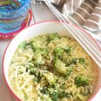 【ブロッコリー塩ラーメン】インスタントラーメンアレンジ