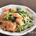 鶏むね肉で柔らか～♪ご飯がすすむ！レバニラ炒め風