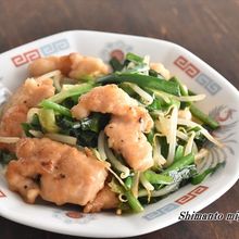 鶏むね肉で柔らか～♪ご飯がすすむ！レバニラ炒め風