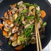 yurimamaの作ってみた!投稿(がっつり食べ応え!豚肉と茄子ピーマンの甘酢炒め)