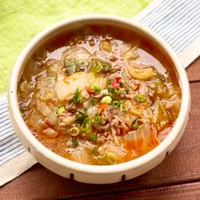 【白菜の麻婆スープ】ピリ辛とろうま♡おかわり止まらん!