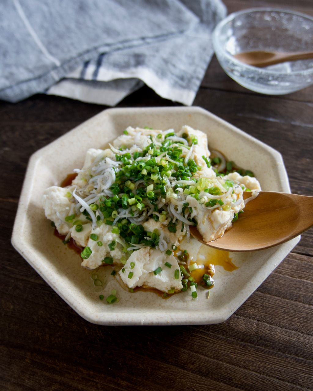 ネギだくくずし豆腐としらすのサラダ＊カルシウムもしっかり | レシピ