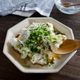 ネギだくくずし豆腐としらすのサラダ＊カルシウムもしっかり