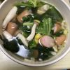 La gelatinaの作ってみた!投稿(簡単でおいしい♪『小松菜とベーコンしめじのコンソメスープ』)