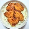 ふうかの作ってみた!投稿(柔らか鶏むね肉の『ソースチキンカツ丼』男子におすすめ♡)