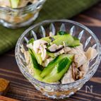 和えるだけ簡単！きゅうりと豆腐の塩昆布和え
