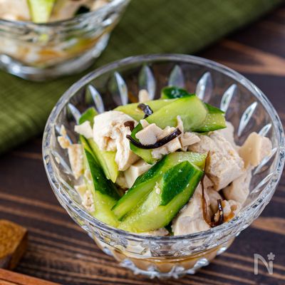 和えるだけ簡単！きゅうりと豆腐の塩昆布和え