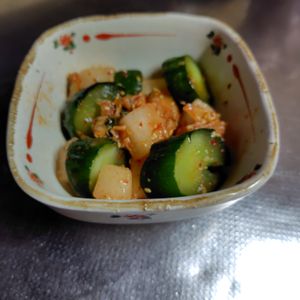 646469の作ってみた!投稿(大根きゅうりの簡単カクテキ【腸活・作りおき】)