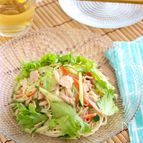 さっぱり美味しい！ピリ辛そうめんサラダ