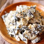 レンジで5分！【れんこんとひじきの胡麻マヨサラダ】