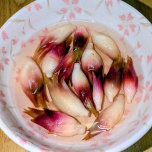 joe sanの作ってみた!投稿(【みょうがの甘酢漬け】保存にも便利です。)