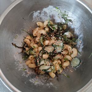 KUMIKOの作ってみた!投稿(【塩昆布入り和風マカロニサラダ】これはハマる！！)
